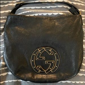 Gucci Calfskin Large Blondie Hobo Black - image 1